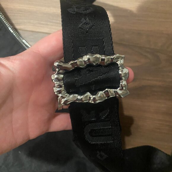 Baggu x Collina Strada Medium Black Crescent Bag - Picture 3 of 5